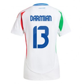 Italija Matteo Darmian #13 Gostujuci Dres za Ženska EP 2024 Kratak Rukavima